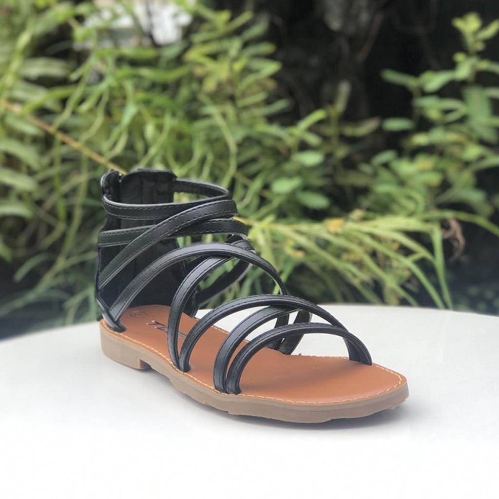 Sandal nữ kéo khóa hot trend 2020 trẻ trung năng động 21430