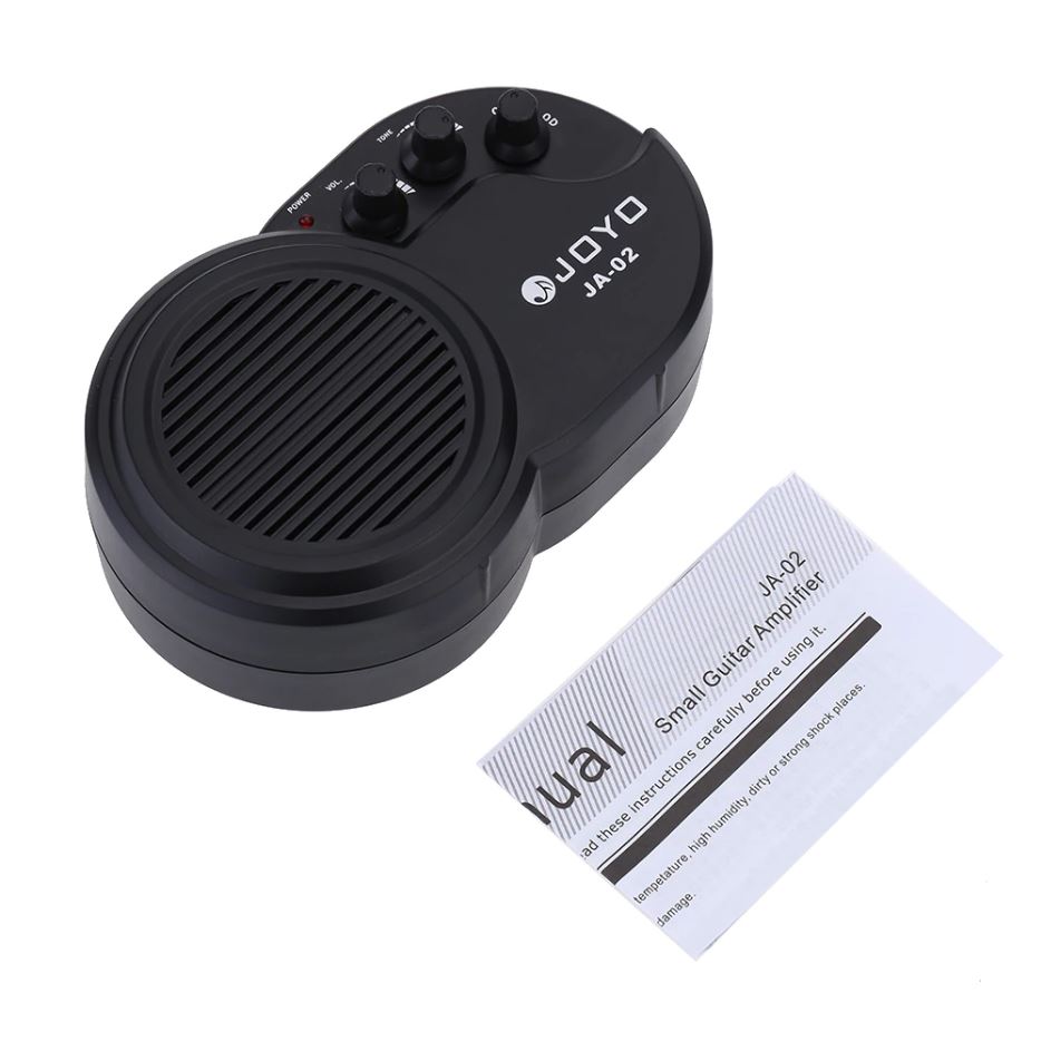 Ampli Đàn Guitar Mini Joyo JA-02 Amplifier Clean Distortion Effects Loa 3W (Kèm Pin) - hàng chính hãng