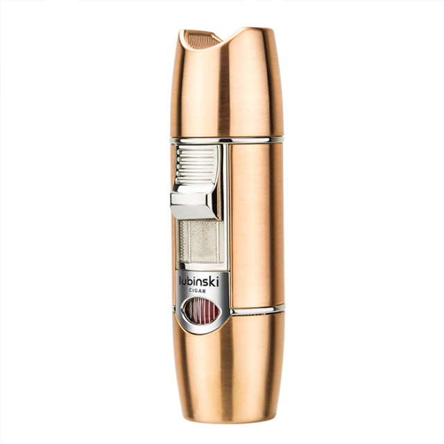 Vỏ Hột Quẹt Bật Lửa Khò Gas 1 Tia Cực Mạnh Lubinski YJA -10022 Thiết Kế Đẹp Độc Lạ Đa Năng - Giao Màu Ngẫu Nhiên