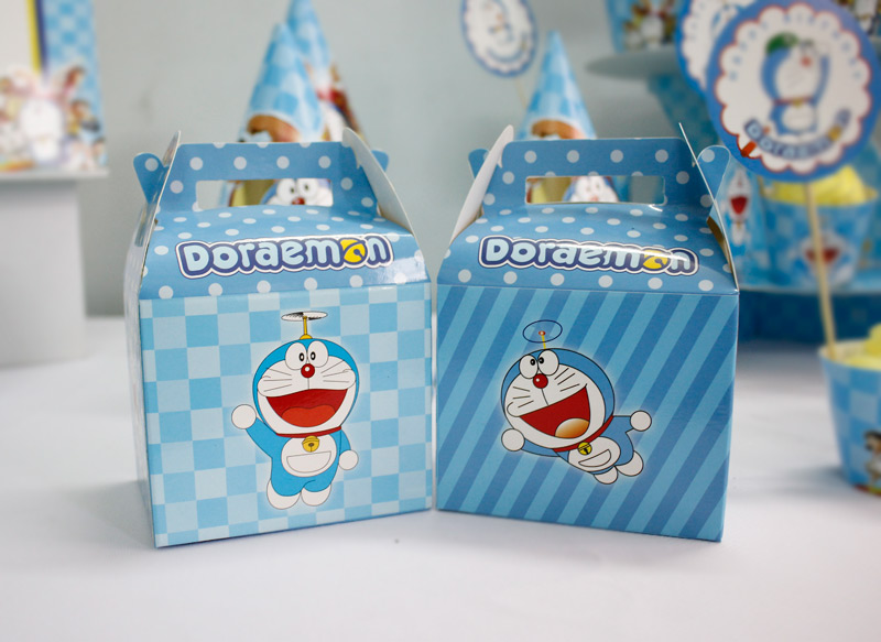 Bộ Phụ Kiện Sinh Nhật trọn gói chủ đề Doraemon