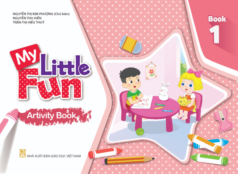 Bộ My Little Fun book 1 Class book+Activity book (3-4 tuổi)