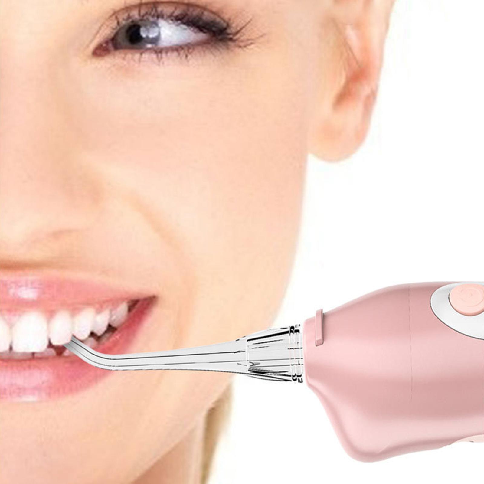 Máy Tăm Nước Làm Sạch Răng Không Dây 3 Chế Độ 220Ml 4 Đầu Phun Tia Có Thể Thay Thế