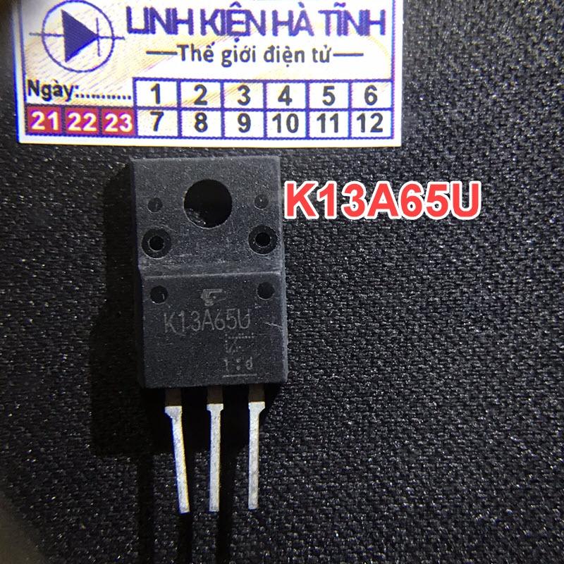 Linh kiện K13A65 TK13A65U K13A65U N-Mosfet 13A 650V TO-220F