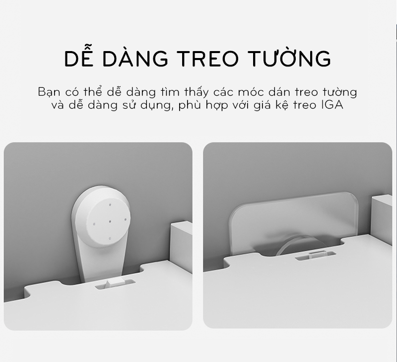 Kệ wifi, Kệ Trang Trí, Kệ Treo Tường Đa Năng Nhiều Công Dụng Chính Hãng IG407