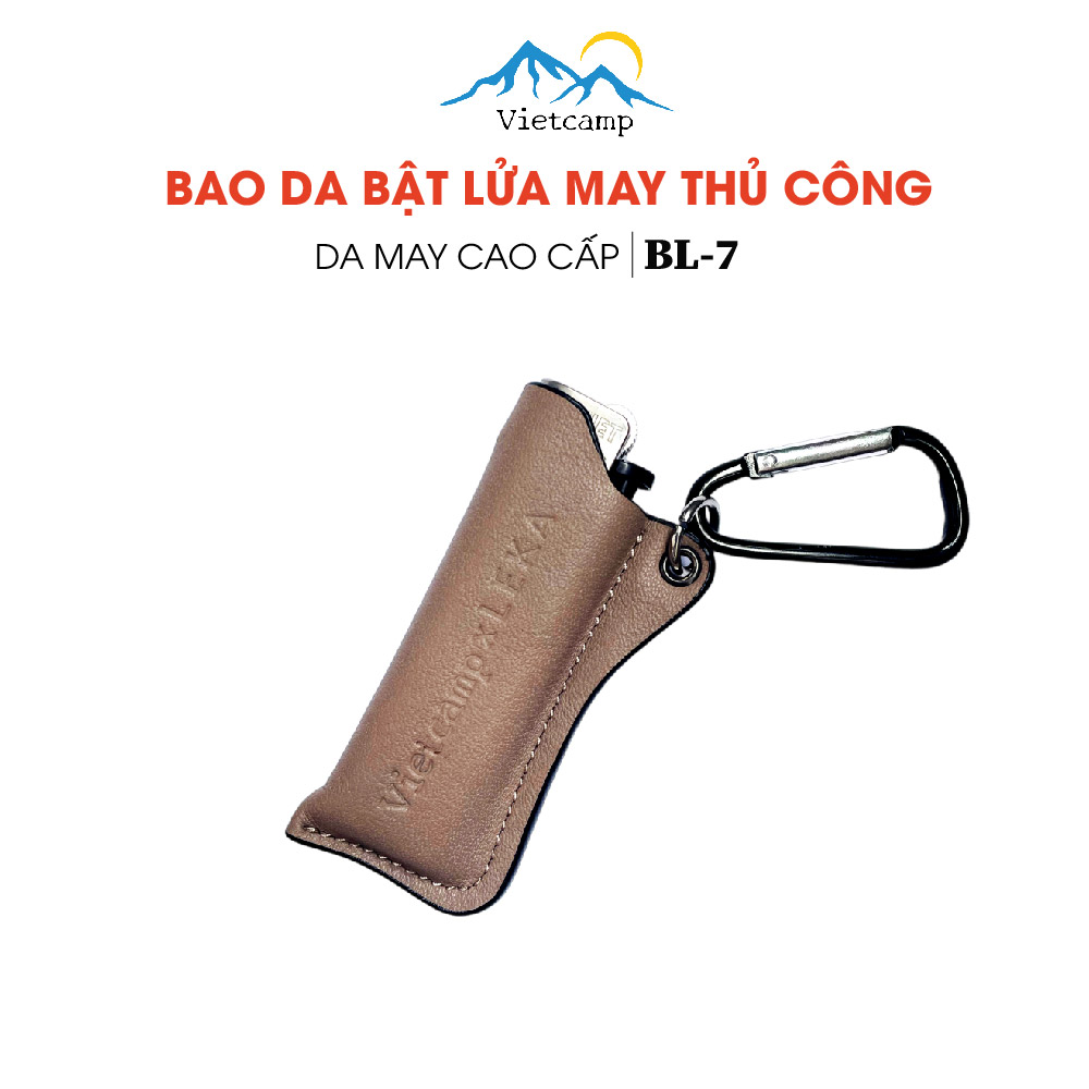 Bao da bật lửa Vietcamp Leka 7cm BL7