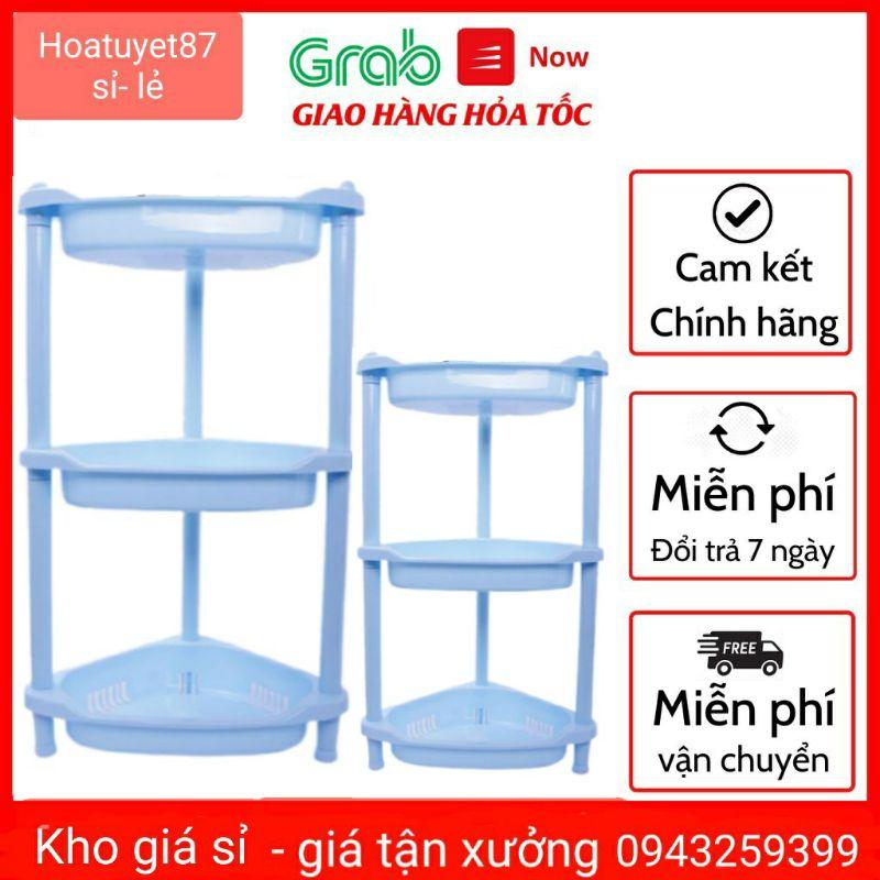 KỆ GÓC 3 TẦNG - Kệ Tam Giác Tiết Kiệm Không Gian