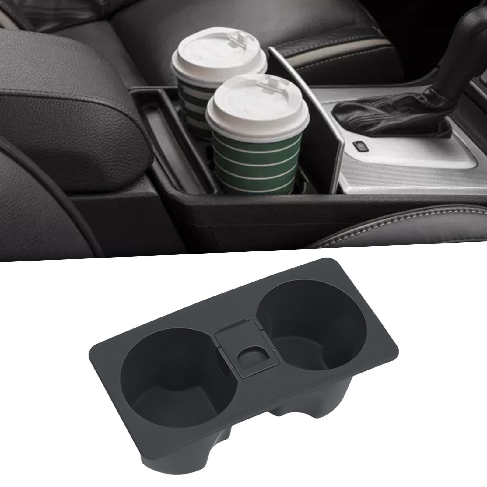 Console Cup Holder Insert Organizer Drinks Bottle Storage Mount Central Control Easy to Install for Y