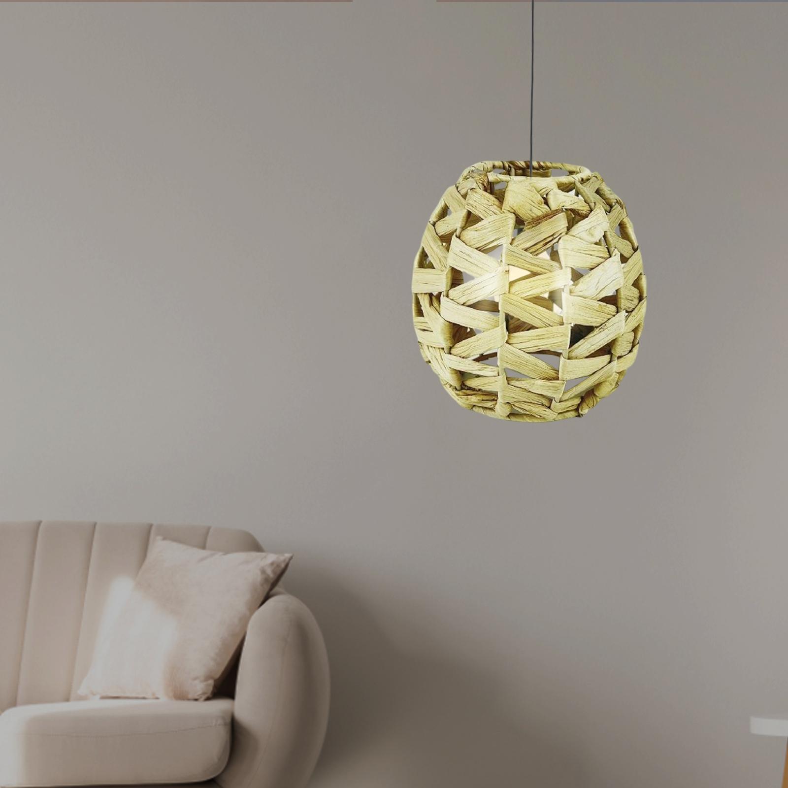 Woven Lamp Shade Ceiling Light Cover Decoration Chandelier for Nursery Room