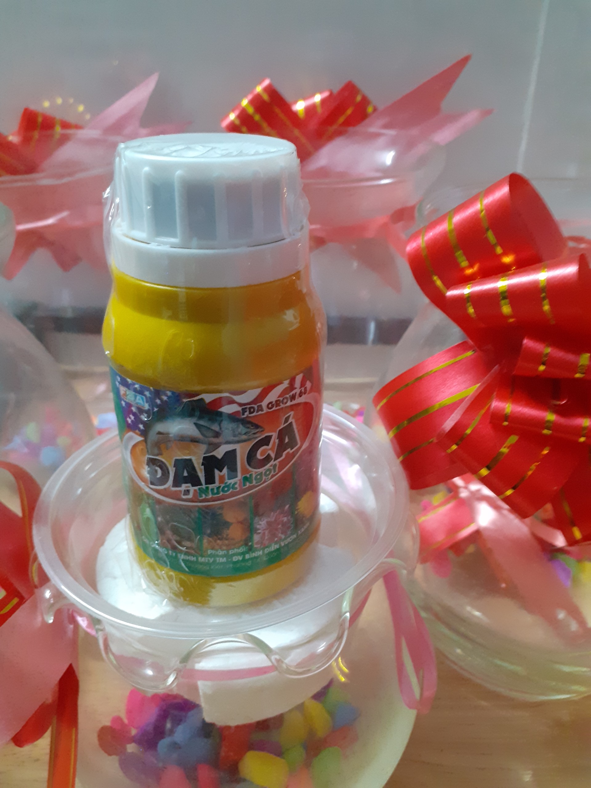 Chai 100ml Đạm cá nước ngọt FDA Grow 68