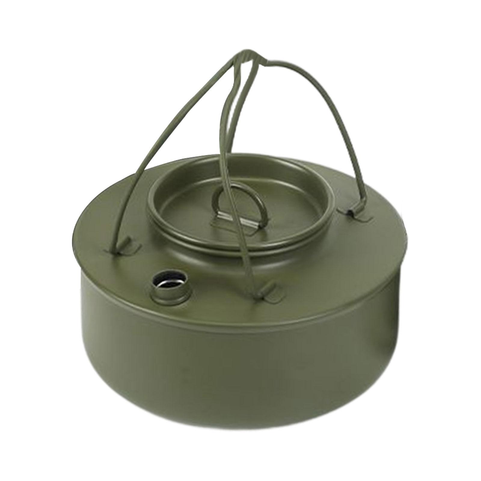 Camping Kettle Teapot Camping Cookware Outdoor Kettle for RV Outdoor Hiking