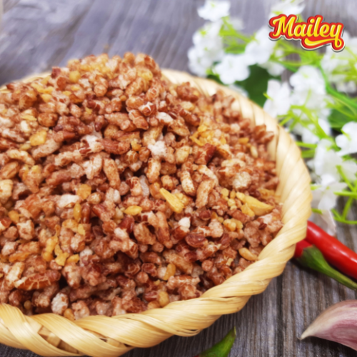 Gạo lứt cháy tỏi ăn liền MAILEY gói 100G