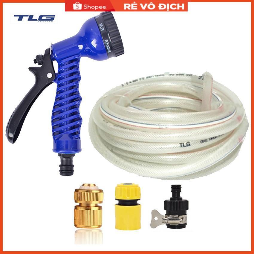 Bộ dây vòi xịt rửa xe, tưới cây, dọn dẹp nhà cửa 3-5m  206843