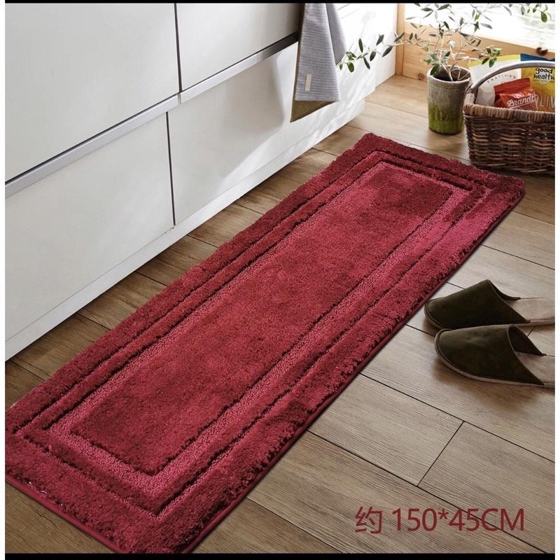 Thảm lau chân, thảm decor siêu thấm hút sợi bông cotton 100% siêu mềm mại - 3 kích thước 40x60/50x70/40x120cm