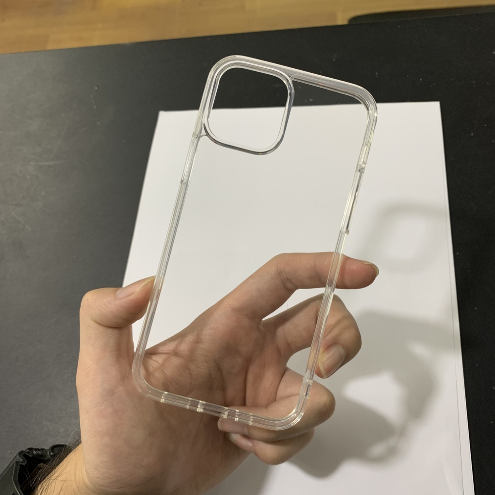 Ốp lưng Silicone trong suốt cho iPhone 12/ iPhone 12 Pro