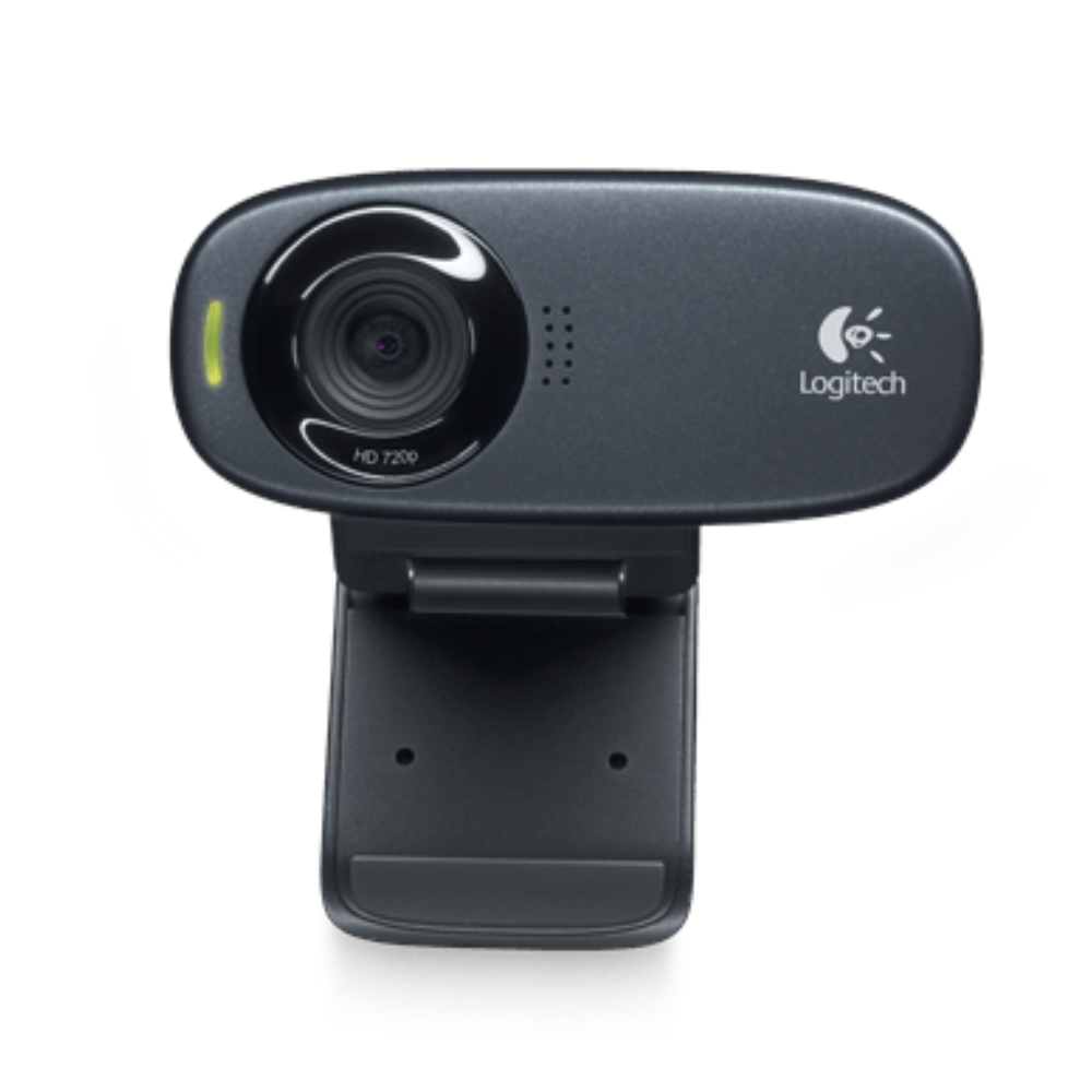 Webcam Logitech C310 HD 720p/30fps Fluid Crystal - Tự điều chỉnh ánh sáng RightLight 2 - Hàng Chính Hãng - Bảo hành 2 năm