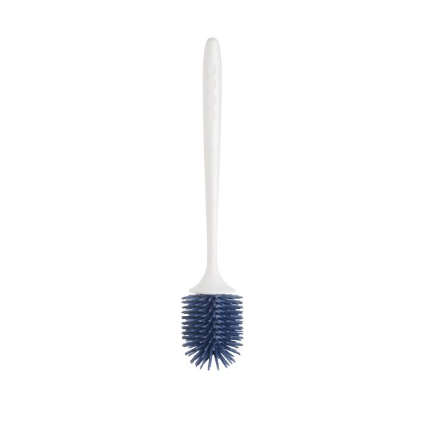 Chổi cọ toilet đầu silicone Kirei - Giao màu ngẫu nhiên
