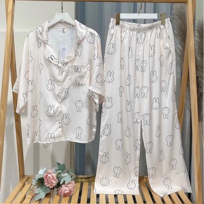 Bộ Dài Cánh Dơi Họa Tiết Dễ Thương