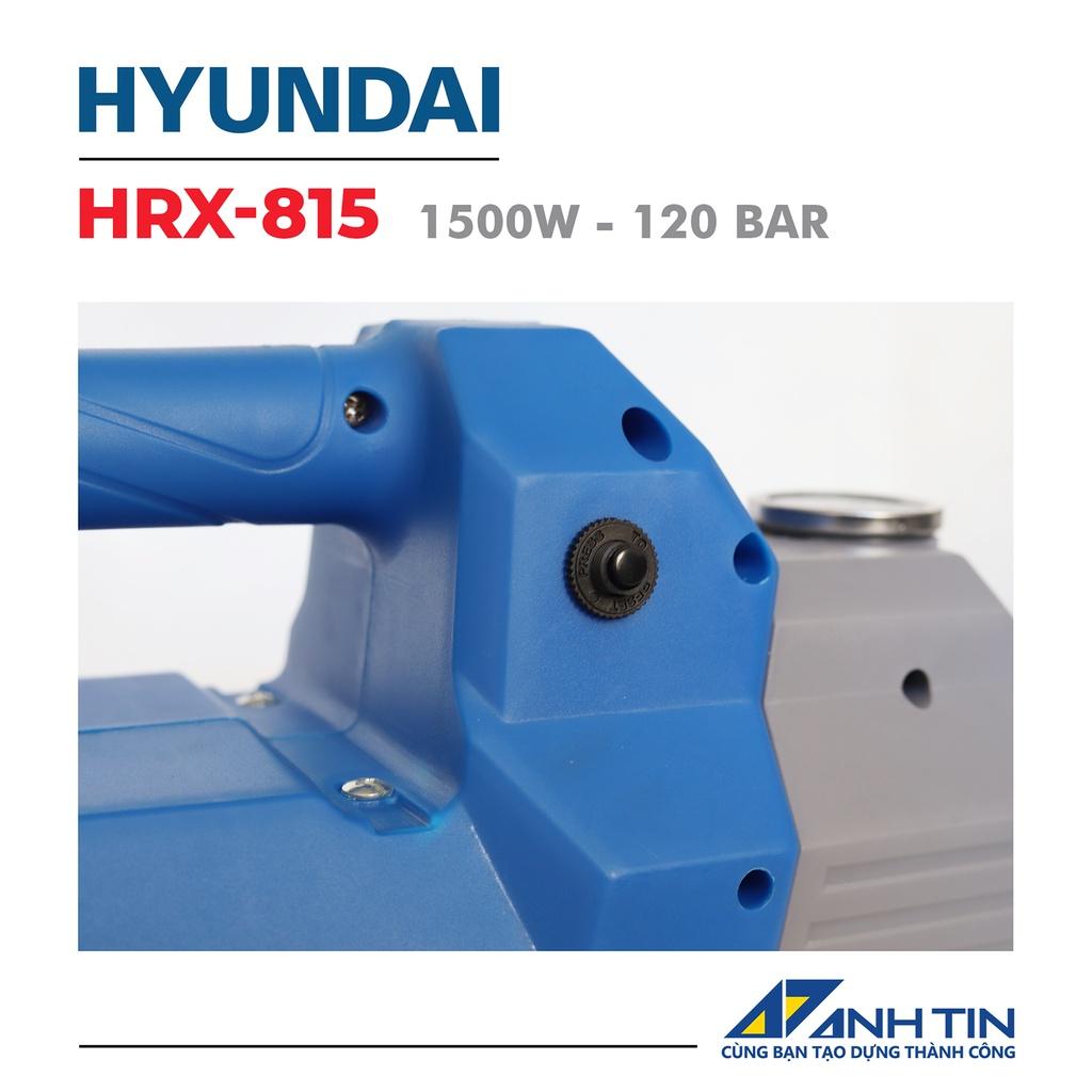 Máy rửa xe, xịt rửa cao áp HYUNDAI HRX815 I Motor cảm ứng từ - Bảo vệ chống giật