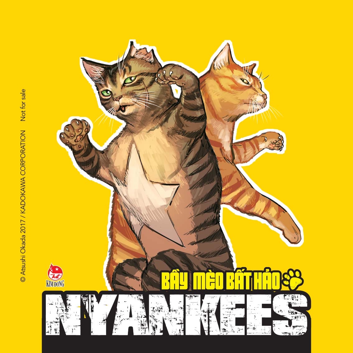 Nyankees - Bầy Mèo Bất Hảo - Tập 2 - Tặng Kèm Lót Ly