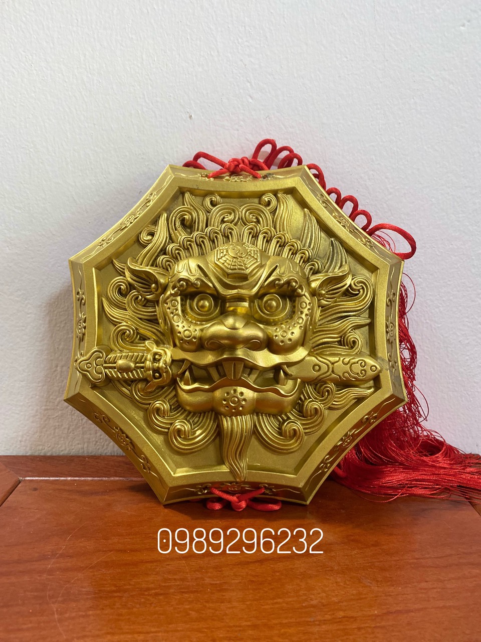 Mặt Hổ Phù cỡ lớn bằng đồng