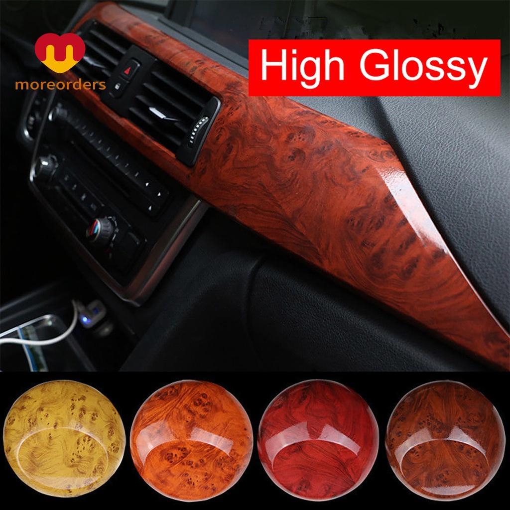 Phim Dán Trang Trí Nội Thất Xe Hơi Đổi Màu Họa Tiết Vân Gỗ Kích Thước 30x100cm