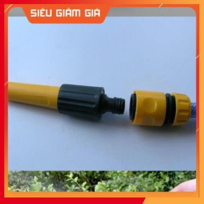 Bộ dây vòi xịt nước rửa xe,tưới cây .tăng áp 3 lần,loại 3m,5m 206622-5 cút sập,nối nhựa đen+ tặng móc khoá