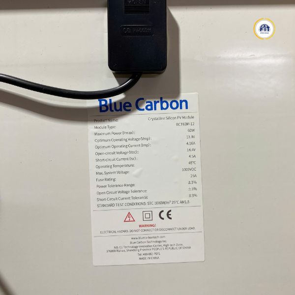 Bộ lưu điện mặt trời dự phòng Blue Carbon Model BCT-SH1.0 Hàng nhập khẩu chính hãng