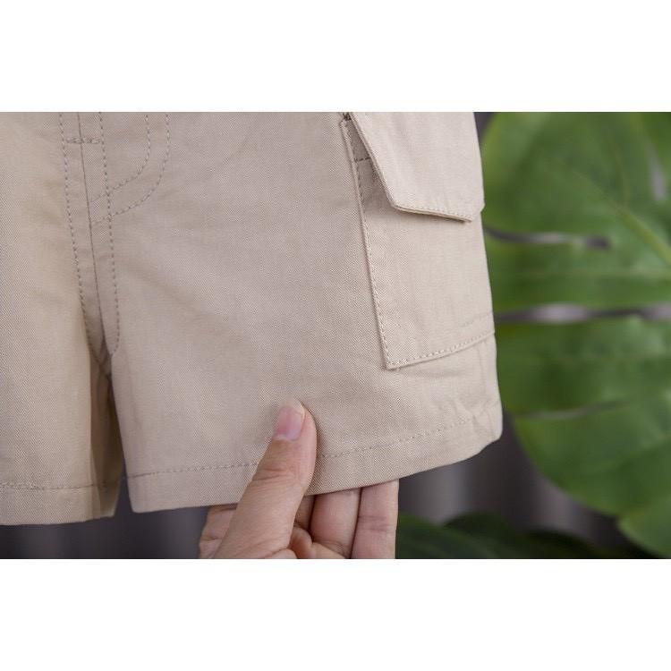 Quần Sooc Kaki Cho Bé Trai Và Bé Gái LGM Từ 8Kg Đến 32Kg - LGM Tin Store