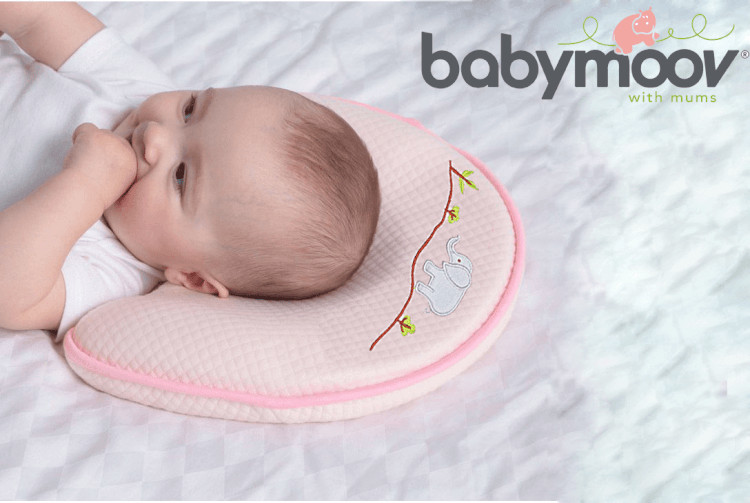Gối Cao Su Non Cao Cấp - Chống Mỏi Cổ, Chống Méo Bẹp Đầu Cho Các Bé Yêu - Hồng