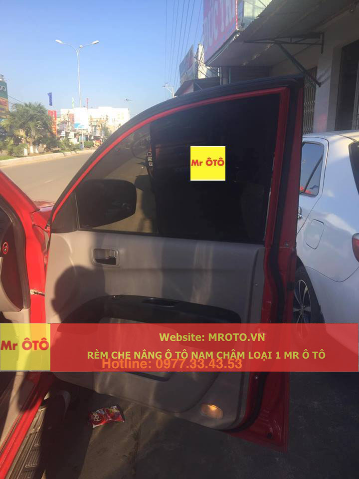 Rèm Che nắng xe Triton 2010-2015 loại 1 có hút nam châm, Vải dày dặn, chống nắng tuyệt đối