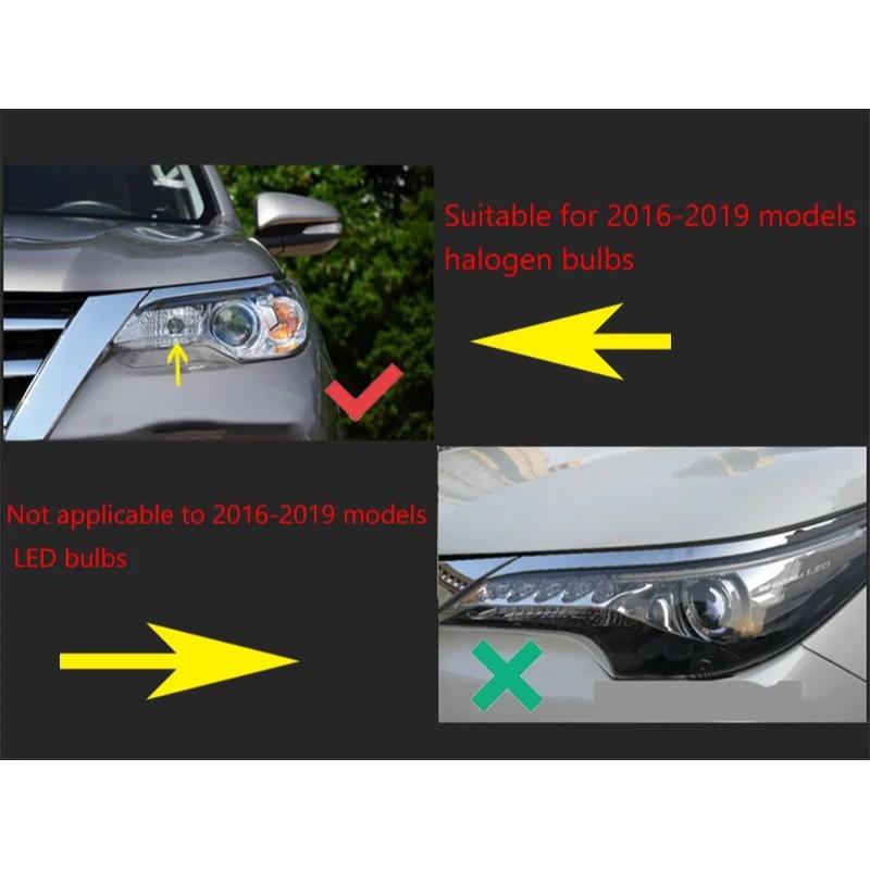 Đèn Led Chạy Ban Ngày Dành Cho Xe Toyota Fotuner 2017-2020 ( Xanh Pha Lê )