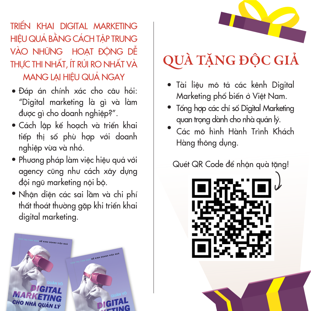 Digital Marketing Cho Nhà Quản Lý - Tiếp Thị Tinh Gọn Để Kinh Doanh Hiệu Quả