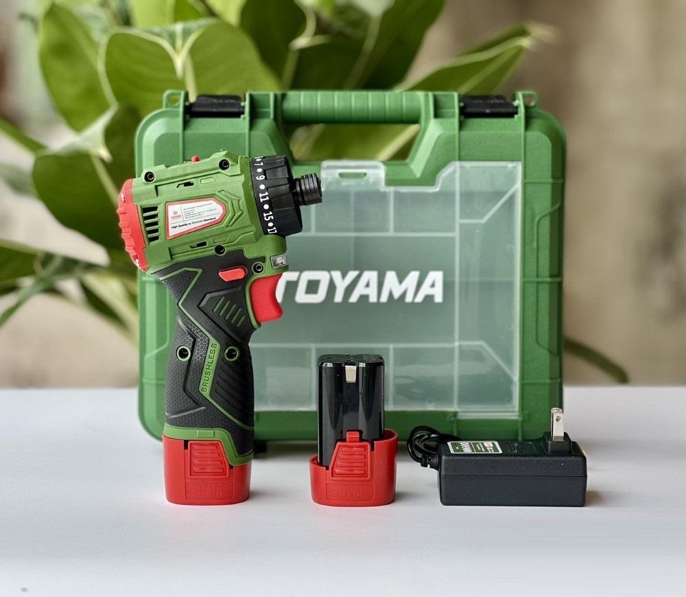MÁY VẶN VÍT DÙNG PIN 18V TOYAMA CV-01 - HÀNG CHÍNH HÃNG