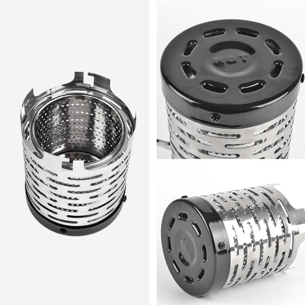 Thiết bị sưởi bếp khí được làm bằng thép không gỉ, mạnh mẽ, bền và chịu được nhiệt độ cao.