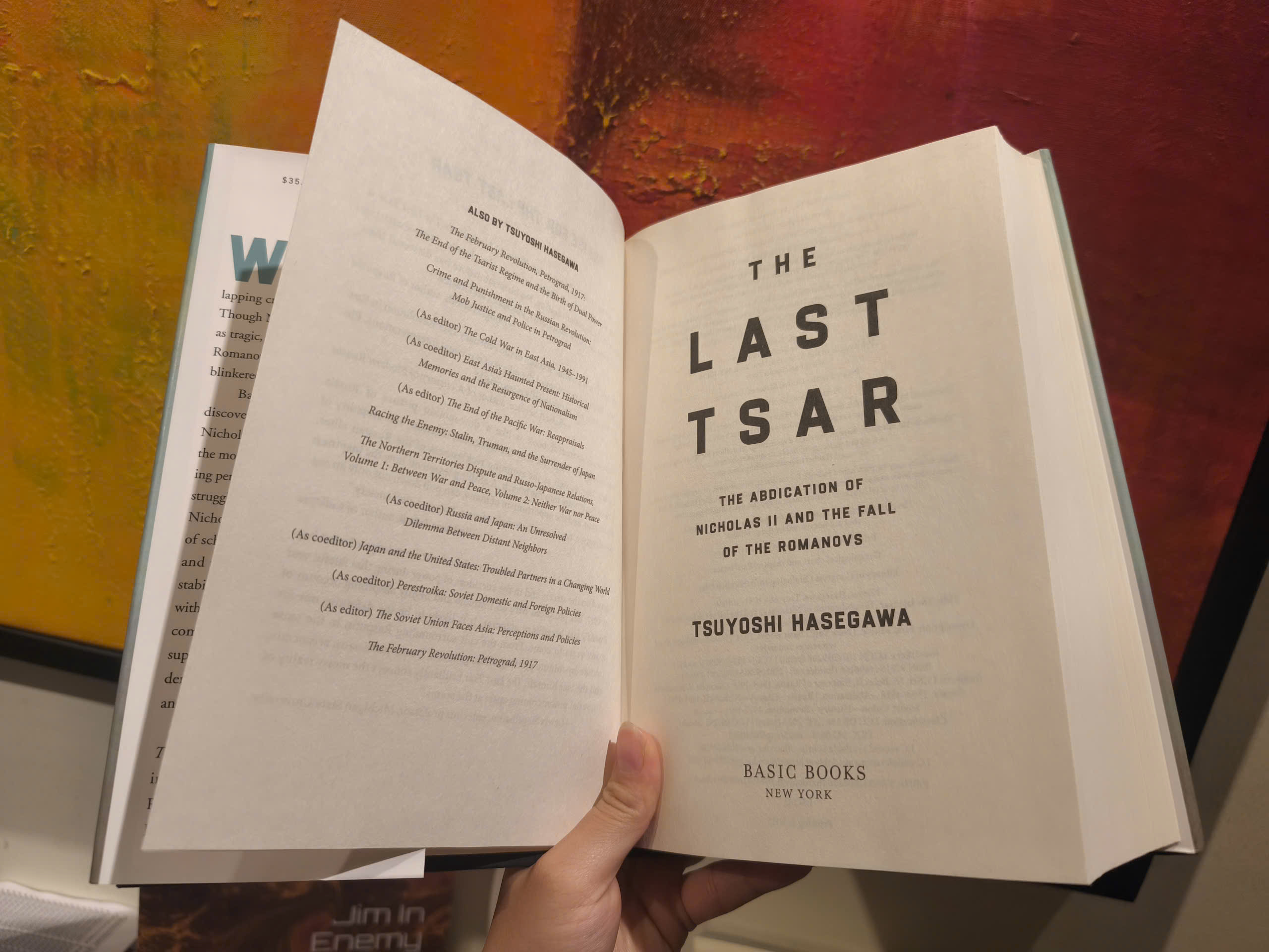 Sách - The Last Tsar: The Abdication of Nicholas II and the Fall of the Romanovs by Tsuyoshi Hasegawa