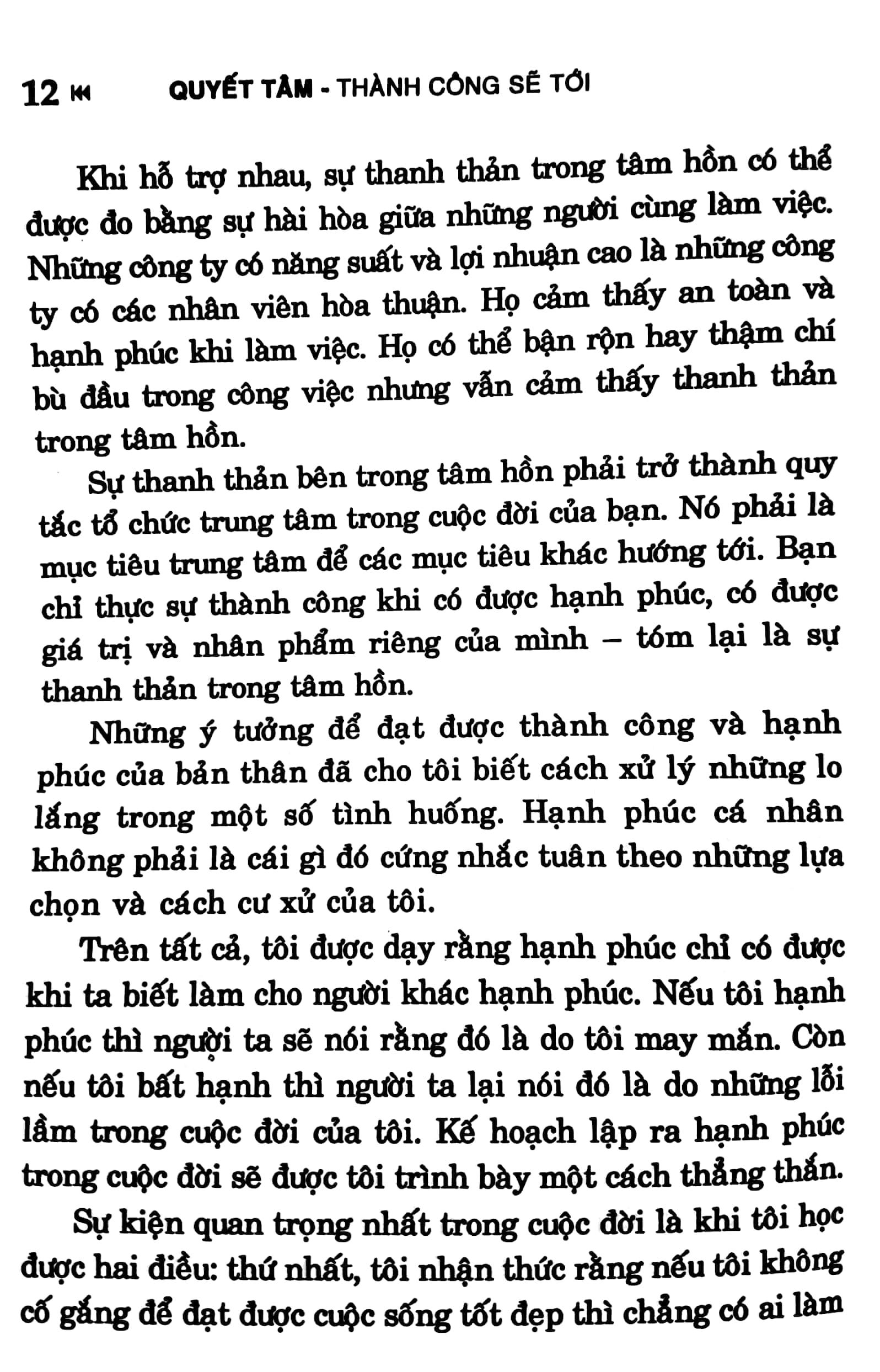 Quyết Tâm Thành Công Sẽ Tới