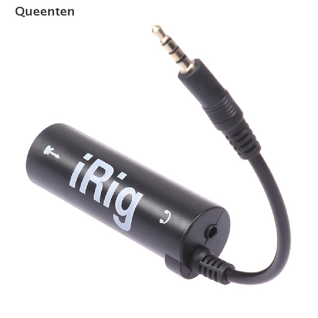 Queenten For Irig Guitar Effects Replace Guitars With Phone Guitar Interface Converter QT