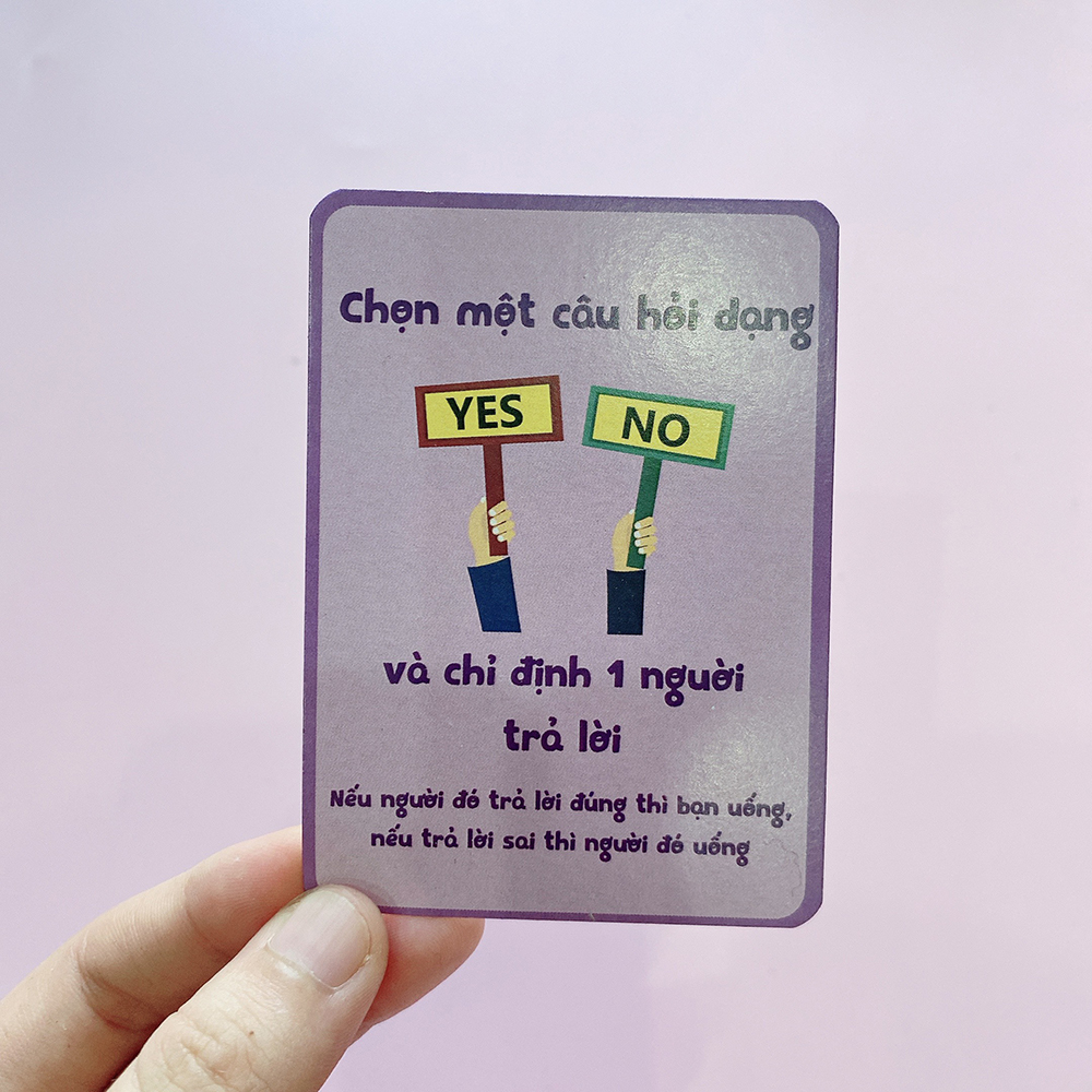 Bộ Bài Drinking Game 2022 Cho Bữa Tiệc Ăn Nhậu Uống Rượu Bia Bùng Cháy Cuộc Vui & Thăng Hoa Cảm Xúc DRKTIM