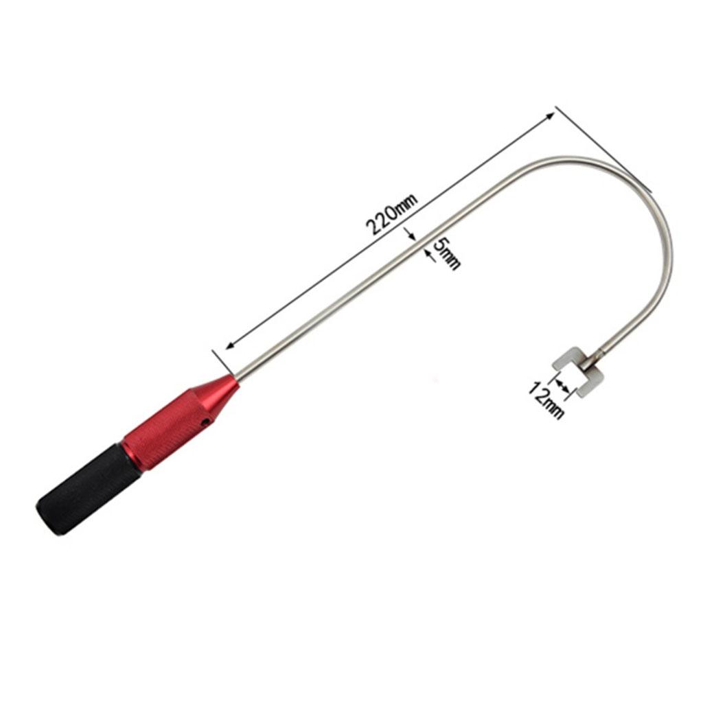 2Pcs Metal Glass Door Ground Garage Shop Door Lock Tools Door