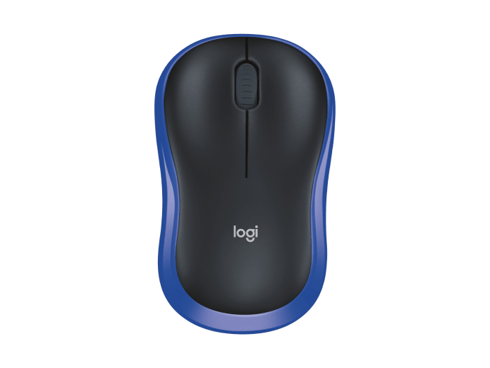 Chuột không dây Logitech M185 - USB 2.4Ghz, phù hợp PC/ Laptop - Hàng chính hãng