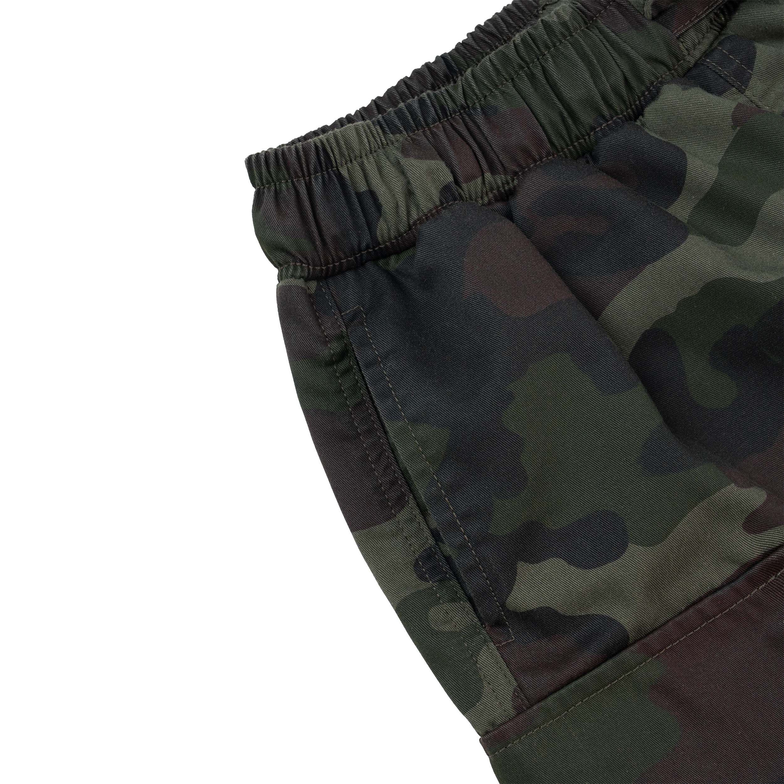 Quần Ngắn DirtyCoins Patched Camo Cargo Shorts