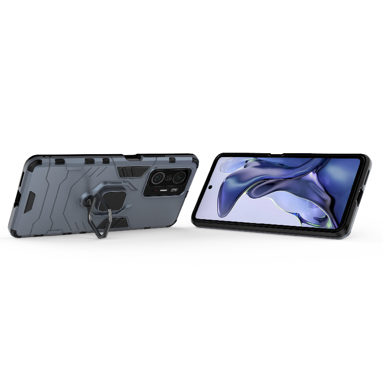 Ốp lưng dành cho Xiaomi 11T, 11T Pro iron man chống sốc kèm iring