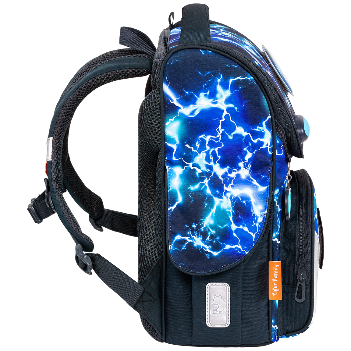Ba Lô Chống Gù Nature Quest Schoolbag Pro - Lightning Strike - Go Green - Tiger Family TGNQ-086A
