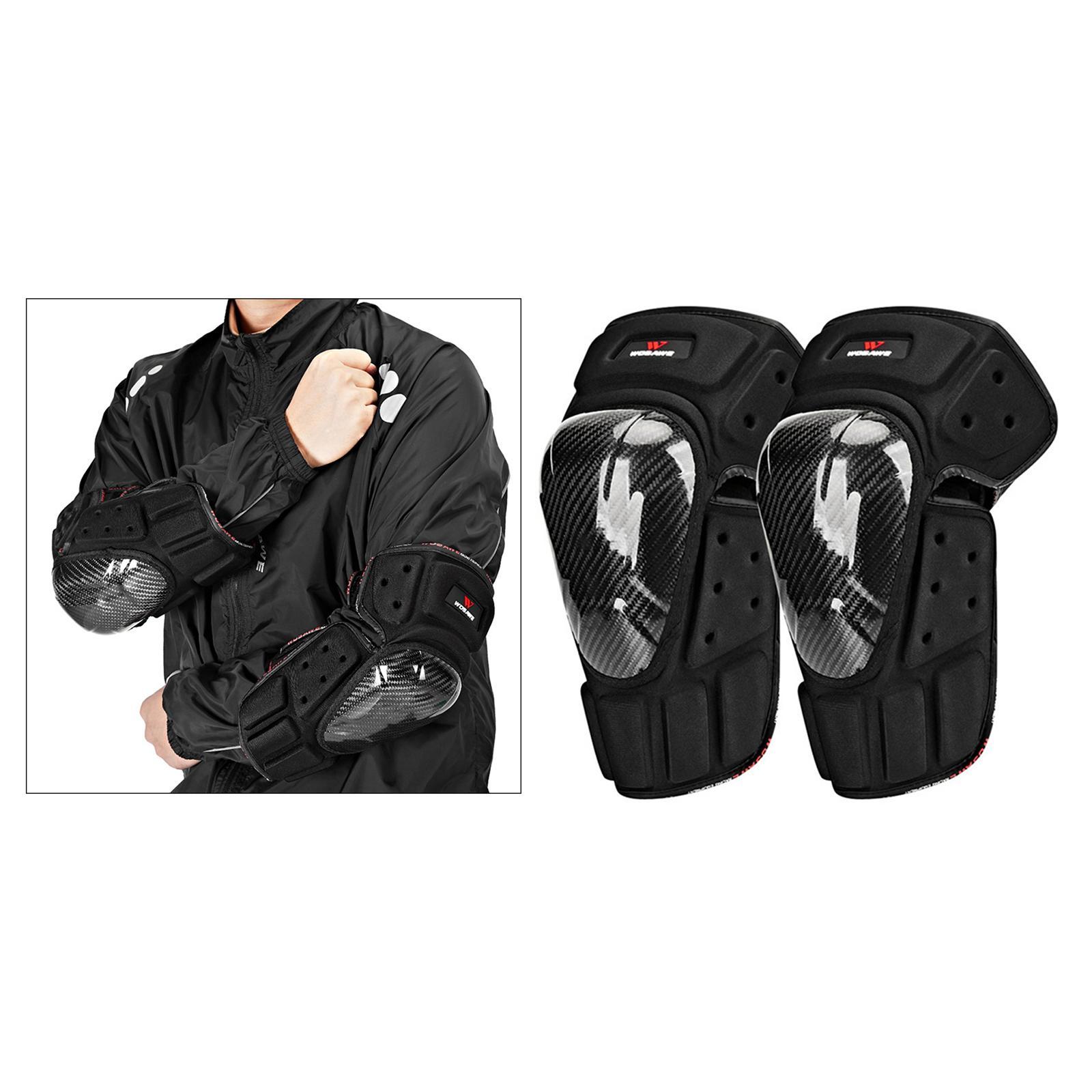 Gazechimp Motorcycle Knee Pads Elbow Pads Protective Gear for Biking, Riding,