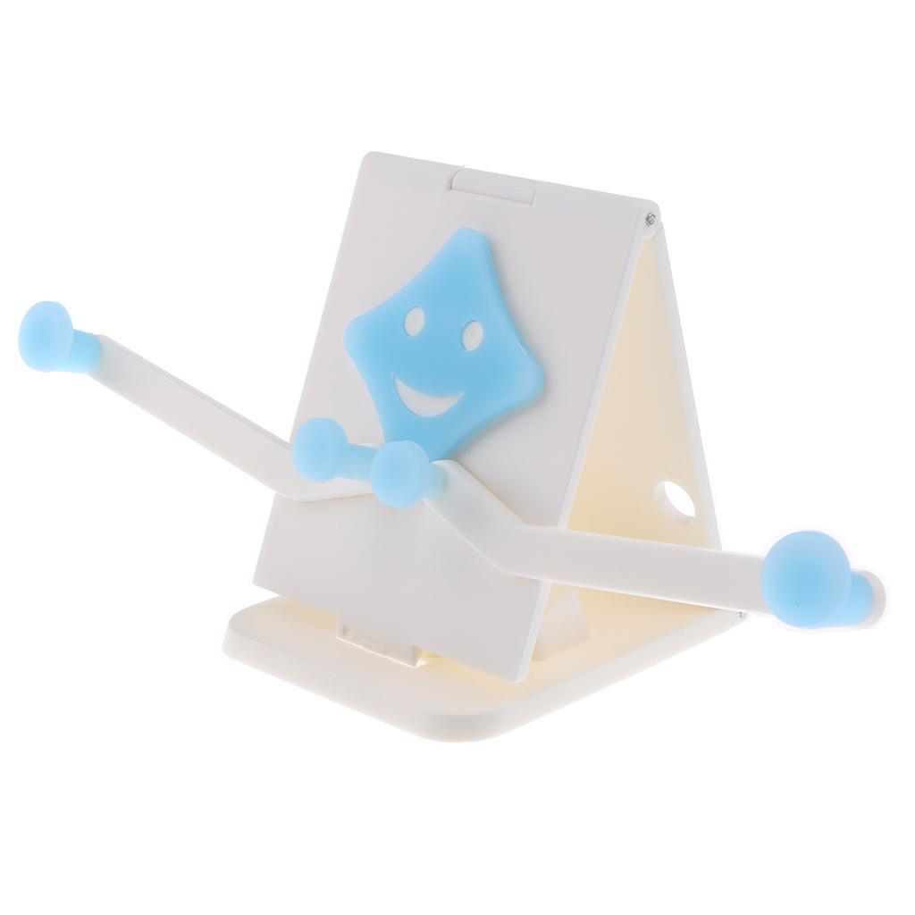 Universal Desk Stand Mobile Phone Tablet Holder Adjustable Foldable Portable