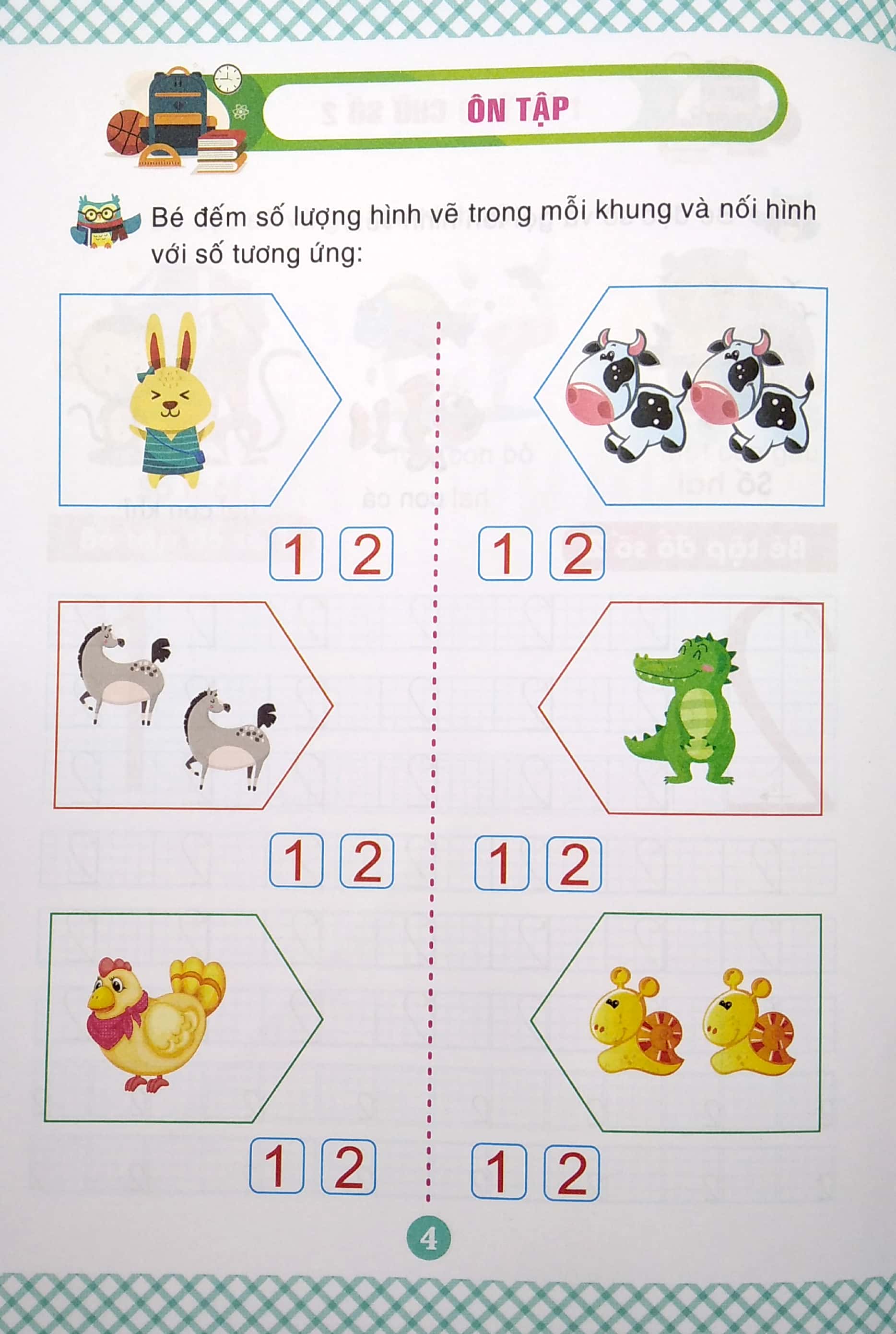 Chuẩn Bị Vào Lớp 1 - Bé Làm Quen Với Toán - Tập 2