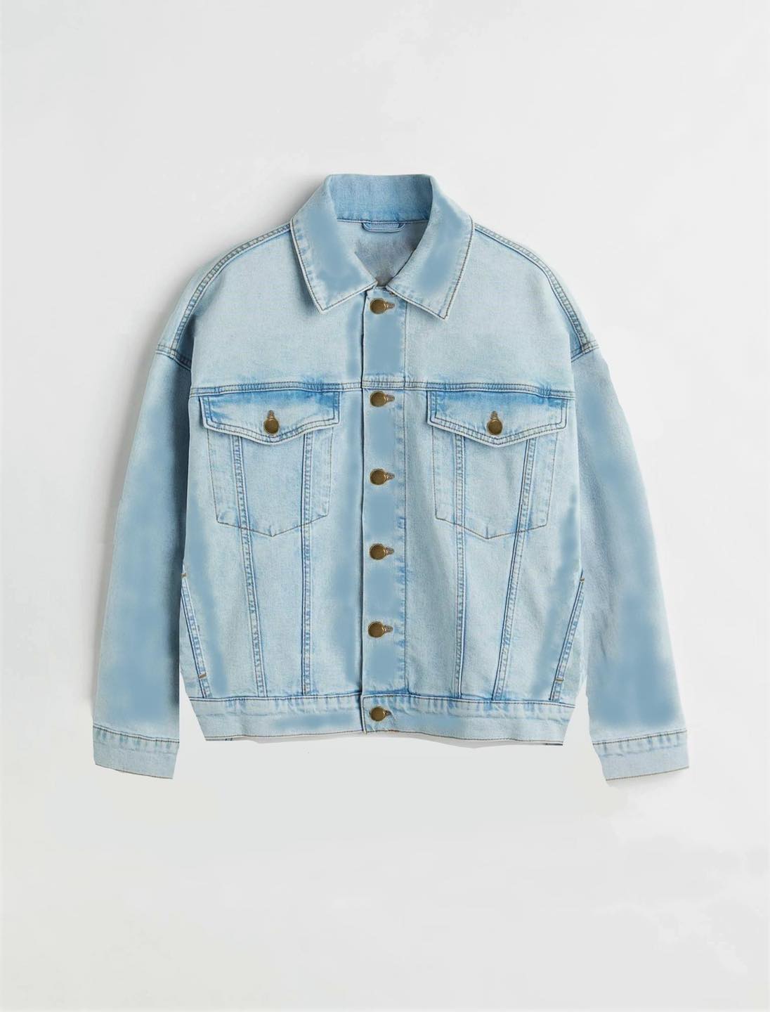 Khoác jeans Denim jacket overfit Zen/ a. Mẫu Unisex phù hơp cho cả Nam và Nữ. Chất jeans mềm mại, dày dặn, co giãn nhẹ