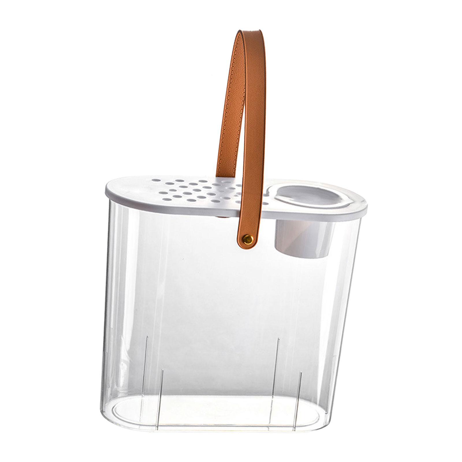 Mini Fish Tank Clear Tank Portable Tabletop Fish Bowl Small Desktop Aquarium