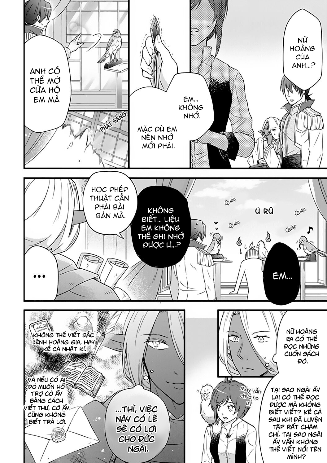 công chúa bị nguyền rủa được giam giữ bởi kỵ sĩ tàn bạo - khắc lên dấu ấn của tình yêu vĩnh cửu chapter 4 13