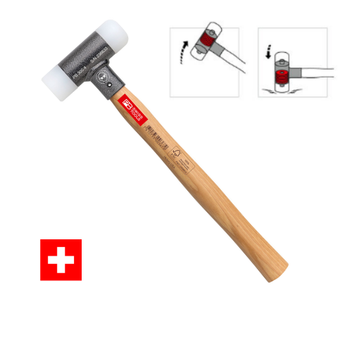 Búa Đầu Nhựa Dead-blow PB Swiss Tools 300.3 Mặt Búa Ø32mm Chiều Dài 320mm Trọng Lượng 391 gam Sản Xuất Tại Thụy Sỹ